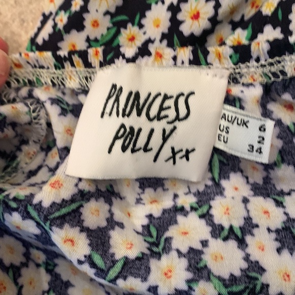 Princess Polly McLeod Mini Dress multi size 2! - Picture 6 of 6